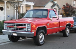 Размер колёс на Chevrolet C20 1983 Подбор шин на Chevrolet C20 1983