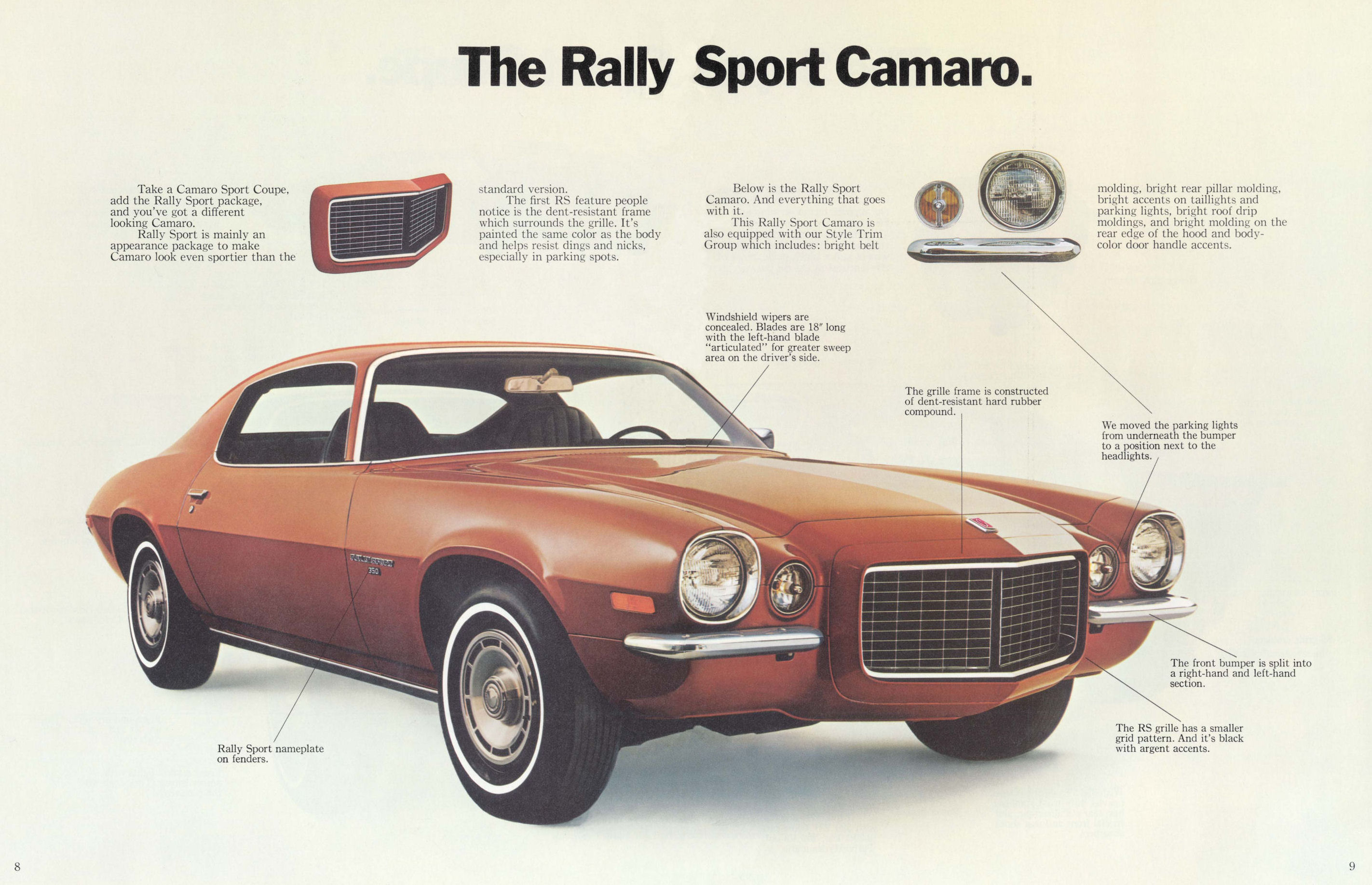Размер колёс на Chevrolet Camaro 1972 Подбор шин на Chevrolet Camaro 1972