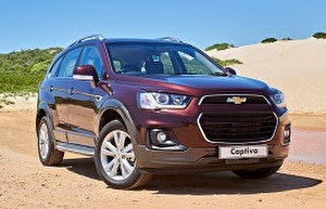 Размер колёс на Chevrolet Captiva 2018 Подбор шин на Chevrolet Captiva 2018