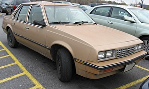 Размер колёс на Chevrolet Cavalier 1987 Подбор шин на Chevrolet Cavalier 1987
