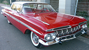 Размер колёс на Chevrolet Impala 1960 Подбор шин на Chevrolet Impala 1960