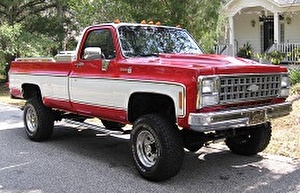 Размер колёс на Chevrolet K10 1982 Подбор шин на Chevrolet K10 1982