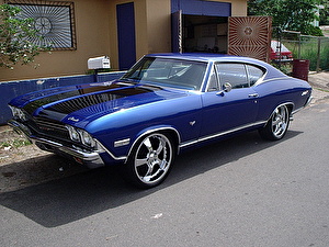 Размер колёс на Chevrolet Malibu 1968 Подбор шин на Chevrolet Malibu 1968