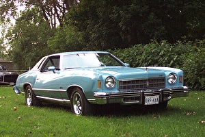 Размер колёс на Chevrolet Monte Carlo 1975 Подбор шин на Chevrolet Monte Carlo 1975