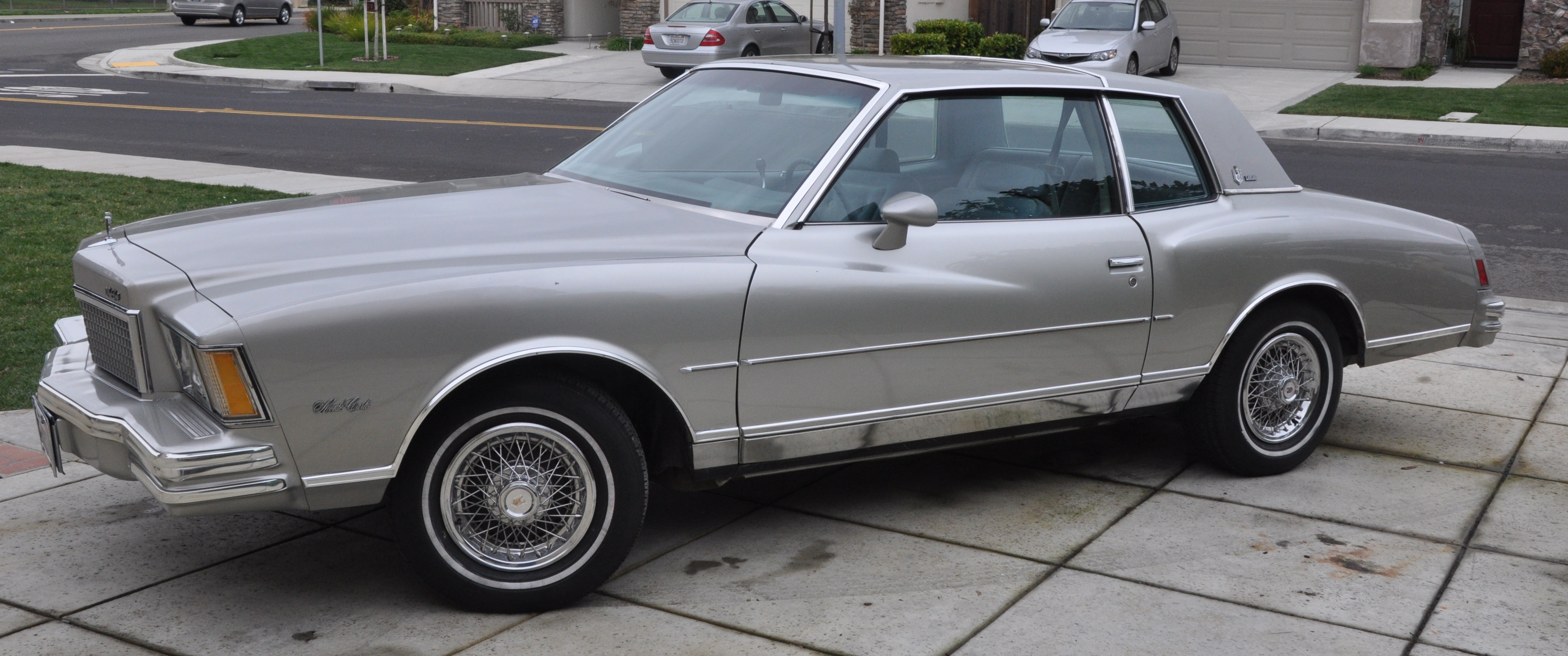 Подбор шин на Chevrolet Monte Carlo 1978