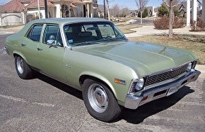 Размер колёс на Chevrolet Nova 1971 Подбор шин на Chevrolet Nova 1971