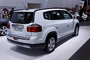 Размер колёс на Chevrolet Orlando 2013 Подбор шин на Chevrolet Orlando 2013