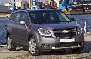 Размер колёс на Chevrolet Orlando 2017 Подбор шин на Chevrolet Orlando 2017