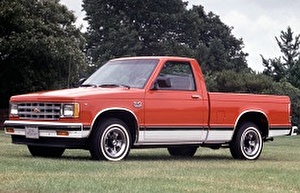 Размер колёс на Chevrolet S10 1987 Подбор шин на Chevrolet S10 1987