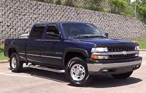 Размер колёс на Chevrolet Silverado 1500 HD 2001 Подбор шин на Chevrolet Silverado 1500 HD 2001