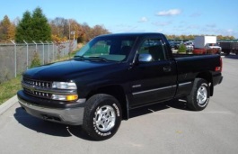 Размер колёс на Chevrolet Silverado 1500 2001 Подбор шин на Chevrolet Silverado 1500 2001