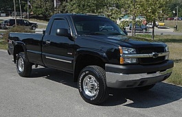 Размер колёс на Chevrolet Silverado 2500 HD 2005 Подбор шин на Chevrolet Silverado 2500 HD 2005