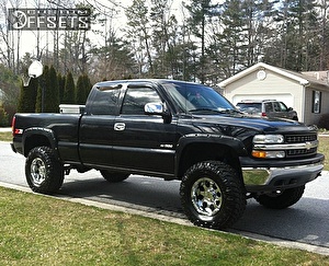 Размер колёс на Chevrolet Silverado 1999 Подбор шин на Chevrolet Silverado 1999
