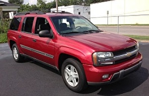 Размер колёс на Chevrolet TrailBlazer EXT 2002 Подбор шин на Chevrolet TrailBlazer EXT 2002