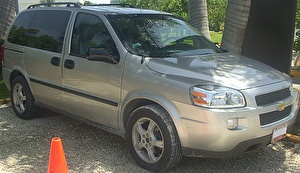 Размер колёс на Chevrolet Uplander 2009 Подбор шин на Chevrolet Uplander 2009
