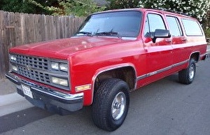 Размер колёс на Chevrolet V1500 Suburban 1990 Подбор шин на Chevrolet V1500 Suburban 1990
