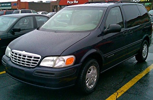 Размер колёс на Chevrolet Venture 1996 Подбор шин на Chevrolet Venture 1996