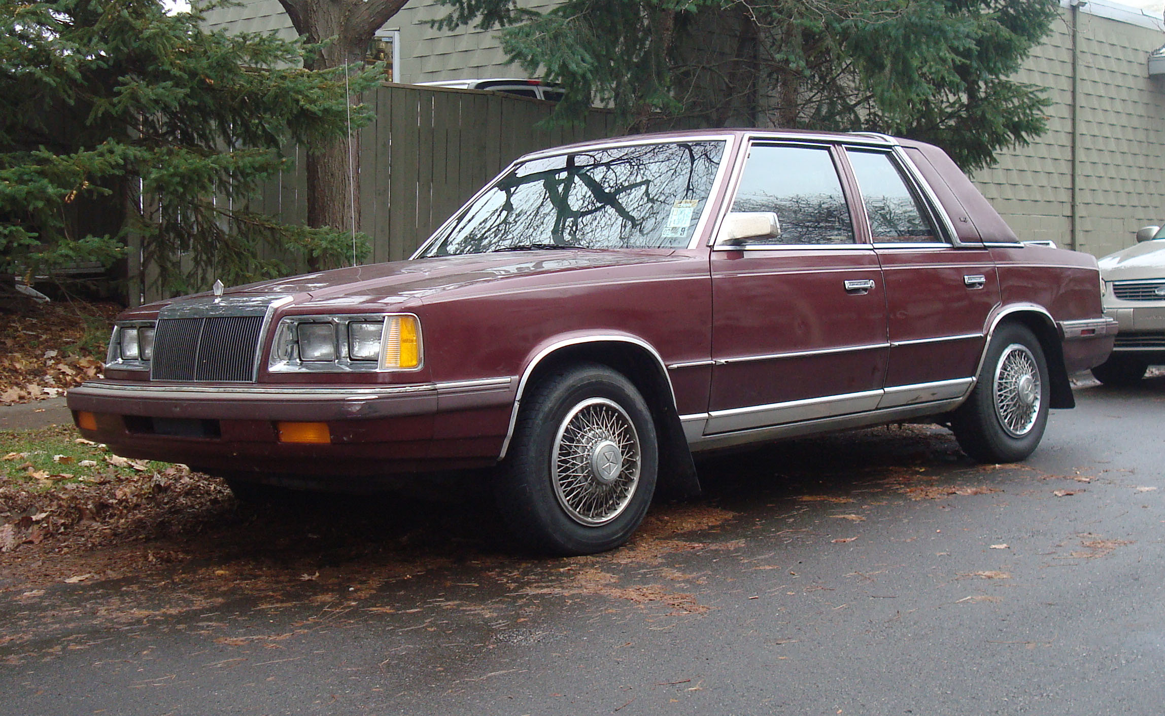 Размер колёс на Chrysler LeBaron 1988 Подбор шин на Chrysler LeBaron 1988
