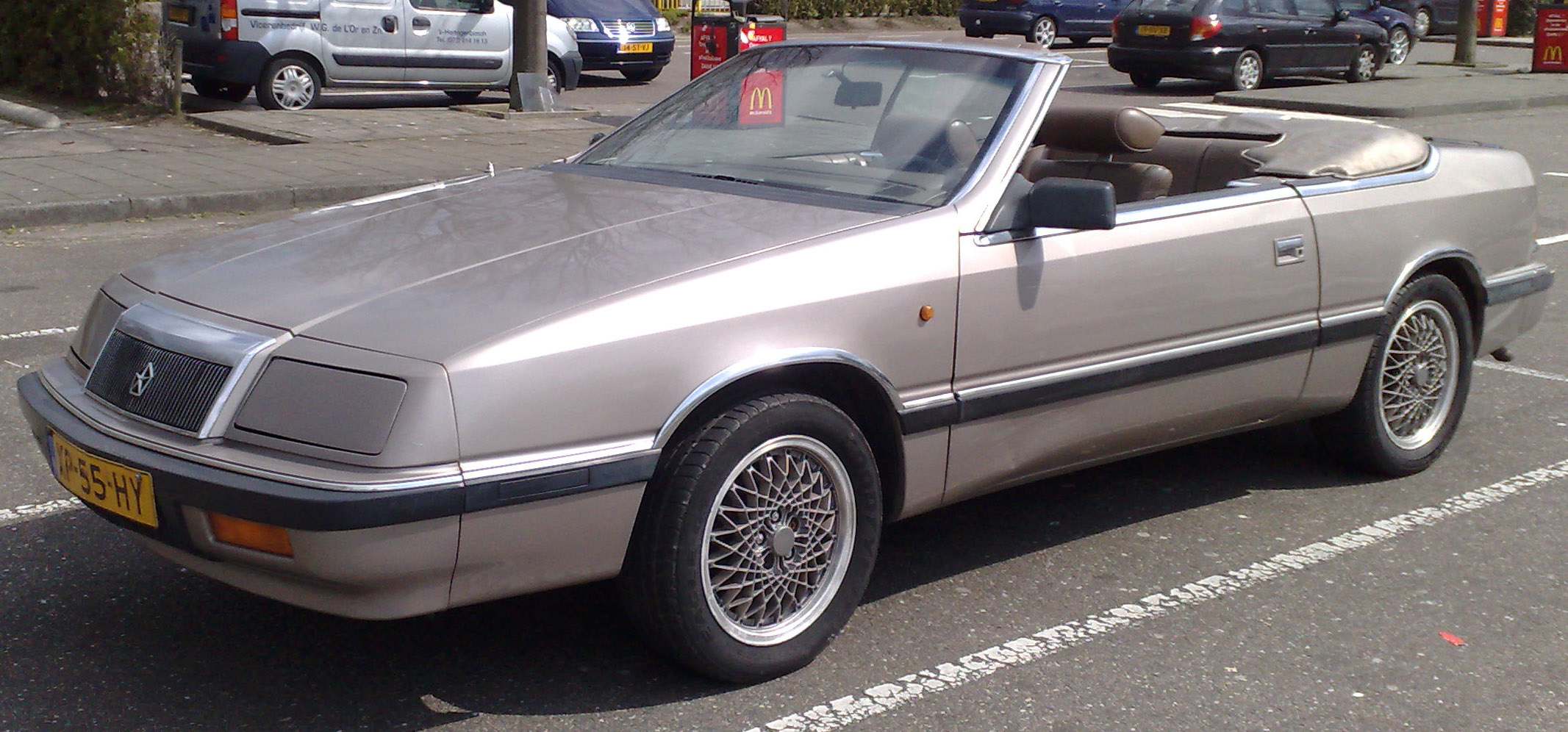 Размер колёс на Chrysler LeBaron 1989 Подбор шин на Chrysler LeBaron 1989