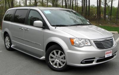 Размер колёс на Chrysler Town & Country 2013 Подбор шин на Chrysler Town & Country 2013
