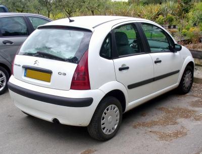 Размер колёс на Citroen C3 2002 Подбор шин на Citroen C3 2002
