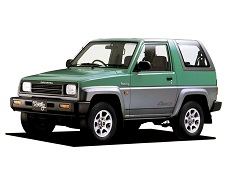 Размер колёс на Daihatsu Rocky 1996 Подбор шин на Daihatsu Rocky 1996