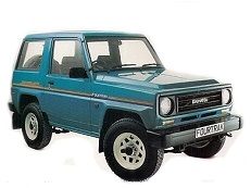 Подбор шин на Daihatsu Rugger 1987