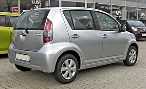 Размер колёс на Daihatsu Sirion 2009 Подбор шин на Daihatsu Sirion 2009