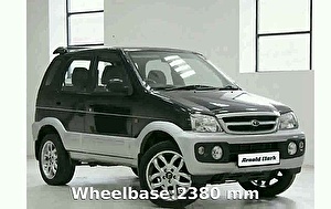 Размер колёс на Daihatsu Terios 2005 Подбор шин на Daihatsu Terios 2005