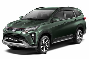 为汽车选择轮胎和轮圈 Daihatsu Terios. Шины на Daihatsu