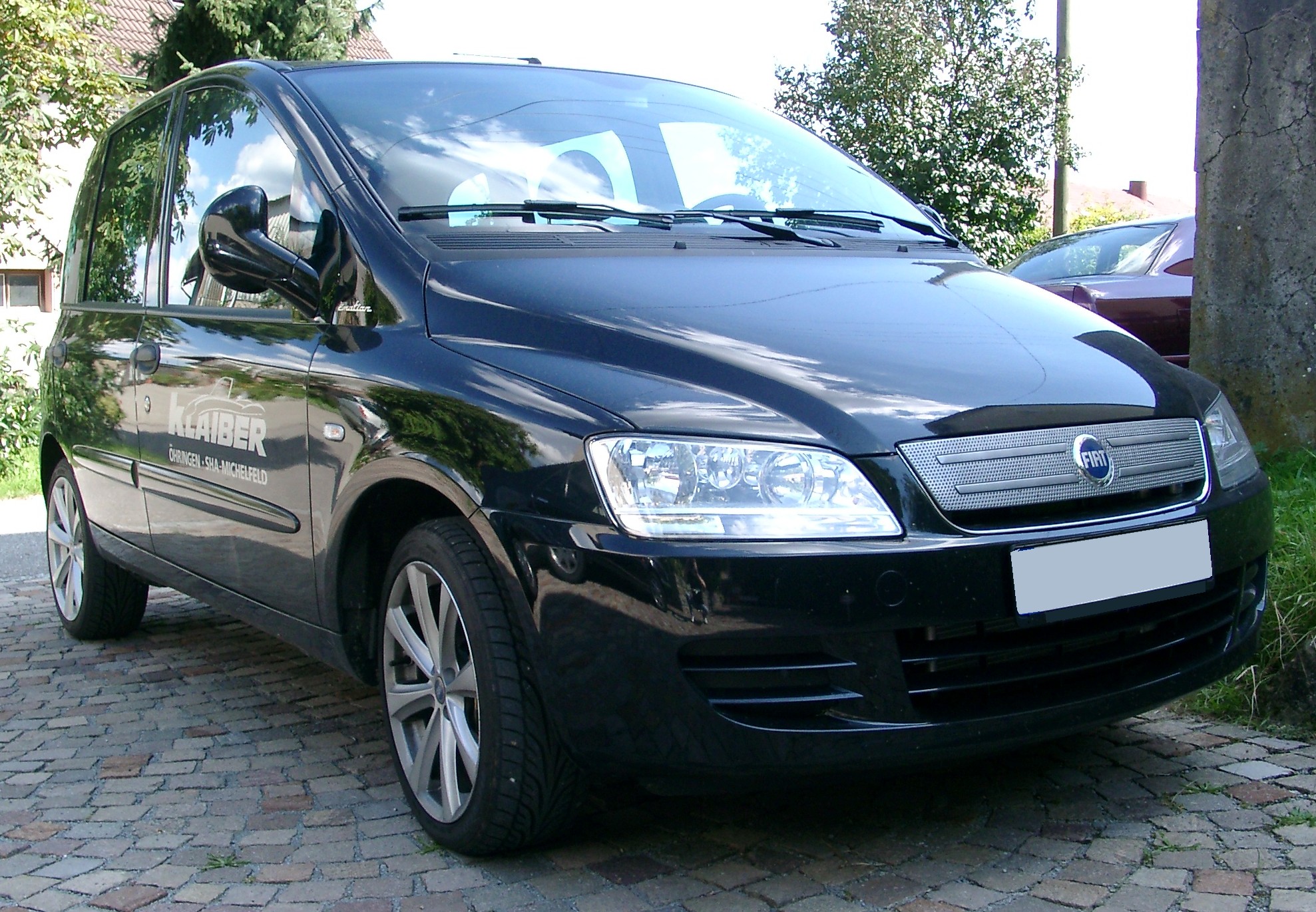 Подбор шин на Fiat Multipla 2007