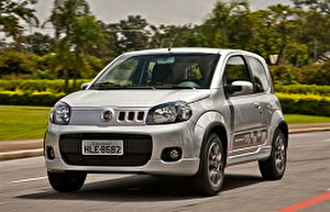 Размер колёс на Fiat Uno 2016 Подбор шин на Fiat Uno 2016