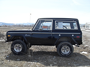 Размер колёс на Ford Bronco I 1975 Подбор шин на Ford Bronco I 1975