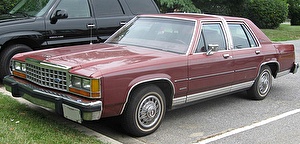Размер колёс на Ford Crown Victoria 1985 Подбор шин на Ford Crown Victoria 1985