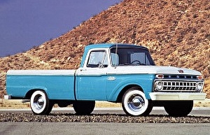 Размер колёс на Ford F-100 1966 Подбор шин на Ford F-100 1966