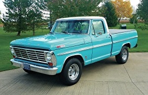 Размер колёс на Ford F-100 1969 Подбор шин на Ford F-100 1969