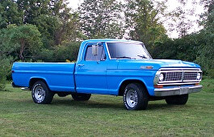 Размер колёс на Ford F-100 1970 Подбор шин на Ford F-100 1970