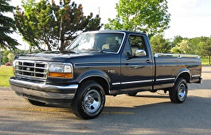 Размер колёс на Ford F-150 1996 Подбор шин на Ford F-150 1996