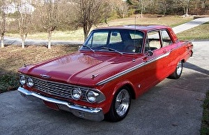 Размер колёс на Ford Fairlane 1965 Подбор шин на Ford Fairlane 1965