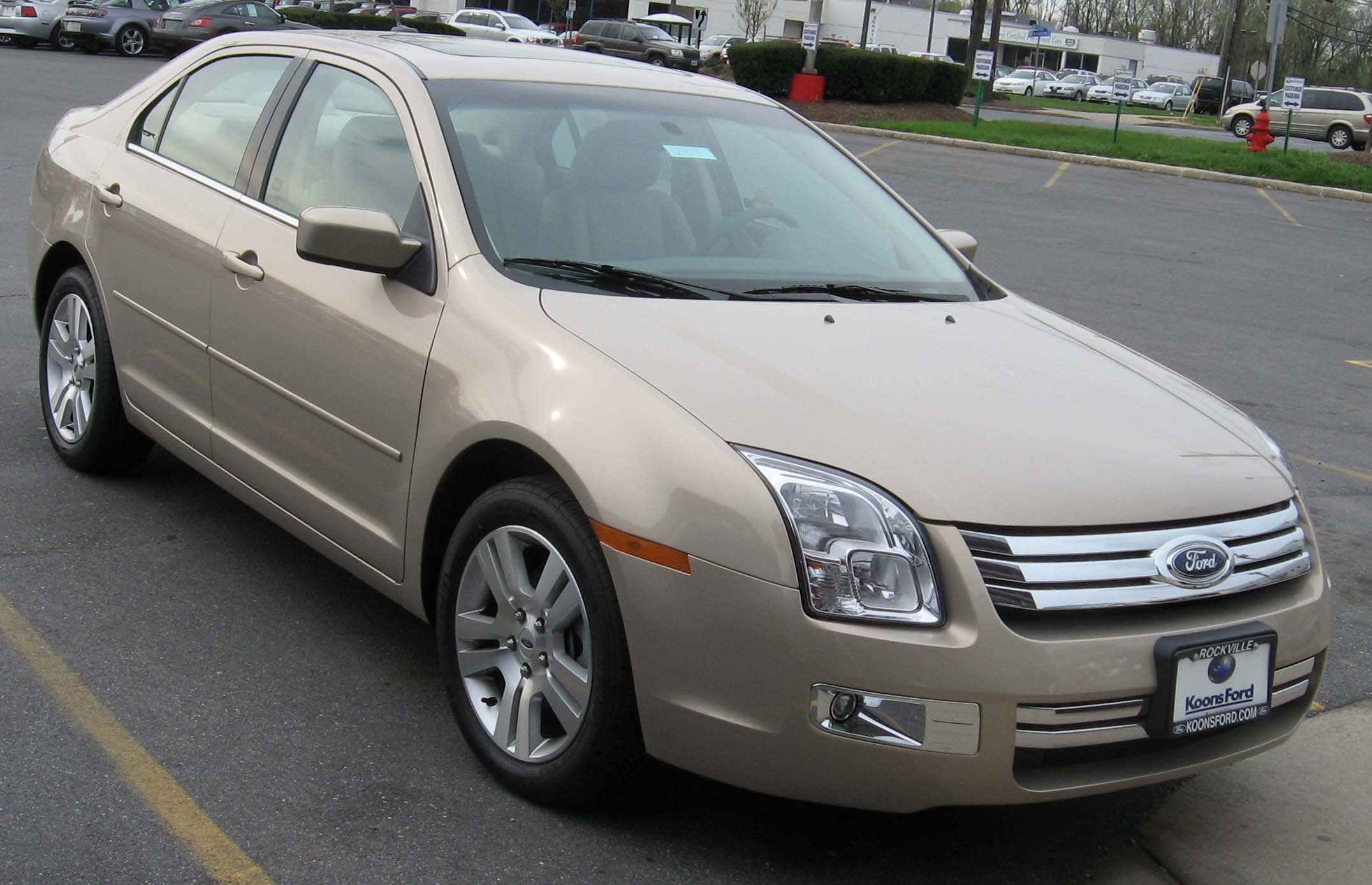 Размер колёс на Ford Fusion 2007 Подбор шин на Ford Fusion 2007