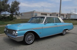 Размер колёс на Ford Galaxie 500 1962 Подбор шин на Ford Galaxie 500 1962