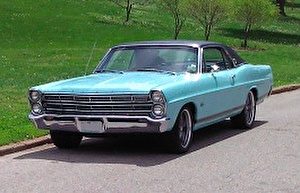 Размер колёс на Ford LTD 1965 Подбор шин на Ford LTD 1965