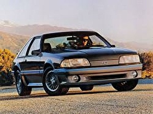 Размер колёс на Ford Mustang 1992 Подбор шин на Ford Mustang 1992