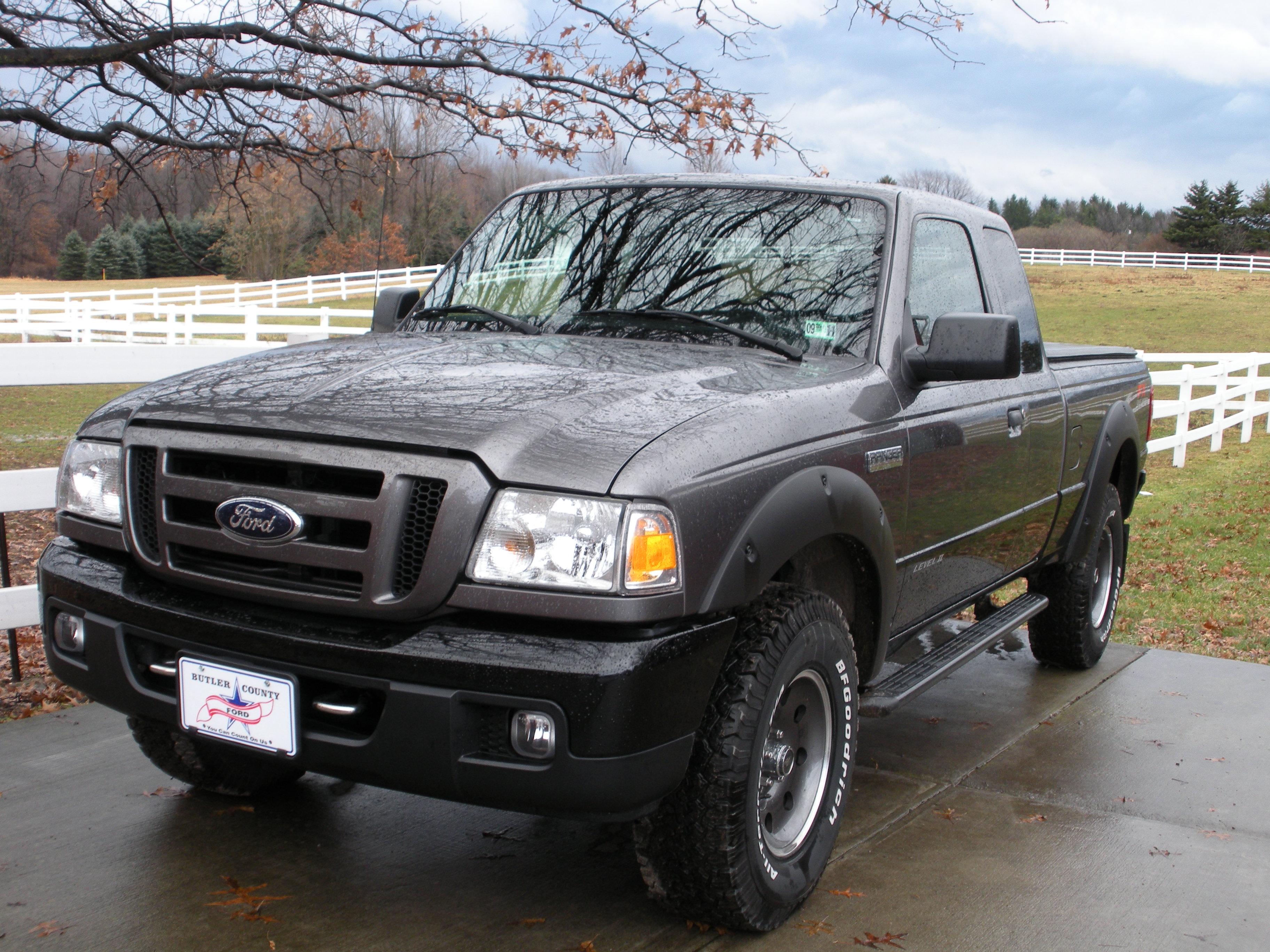 Размер колёс на Ford Ranger 2006 Подбор шин на Ford Ranger 2006