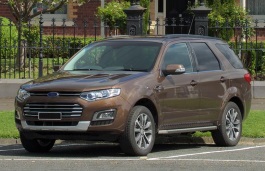 Размер колёс на Ford Territory 2014 Подбор шин на Ford Territory 2014