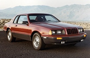 Размер колёс на Ford Thunderbird 1986 Подбор шин на Ford Thunderbird 1986