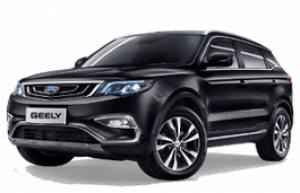 Размер колёс на Geely Atlas 2018 Подбор шин на Geely Atlas 2018