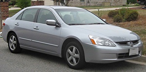 Размер колёс на Honda Accord 2003 Подбор шин на Honda Accord 2003