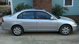 Размер колёс на Honda Civic 2002 Подбор шин на Honda Civic 2002