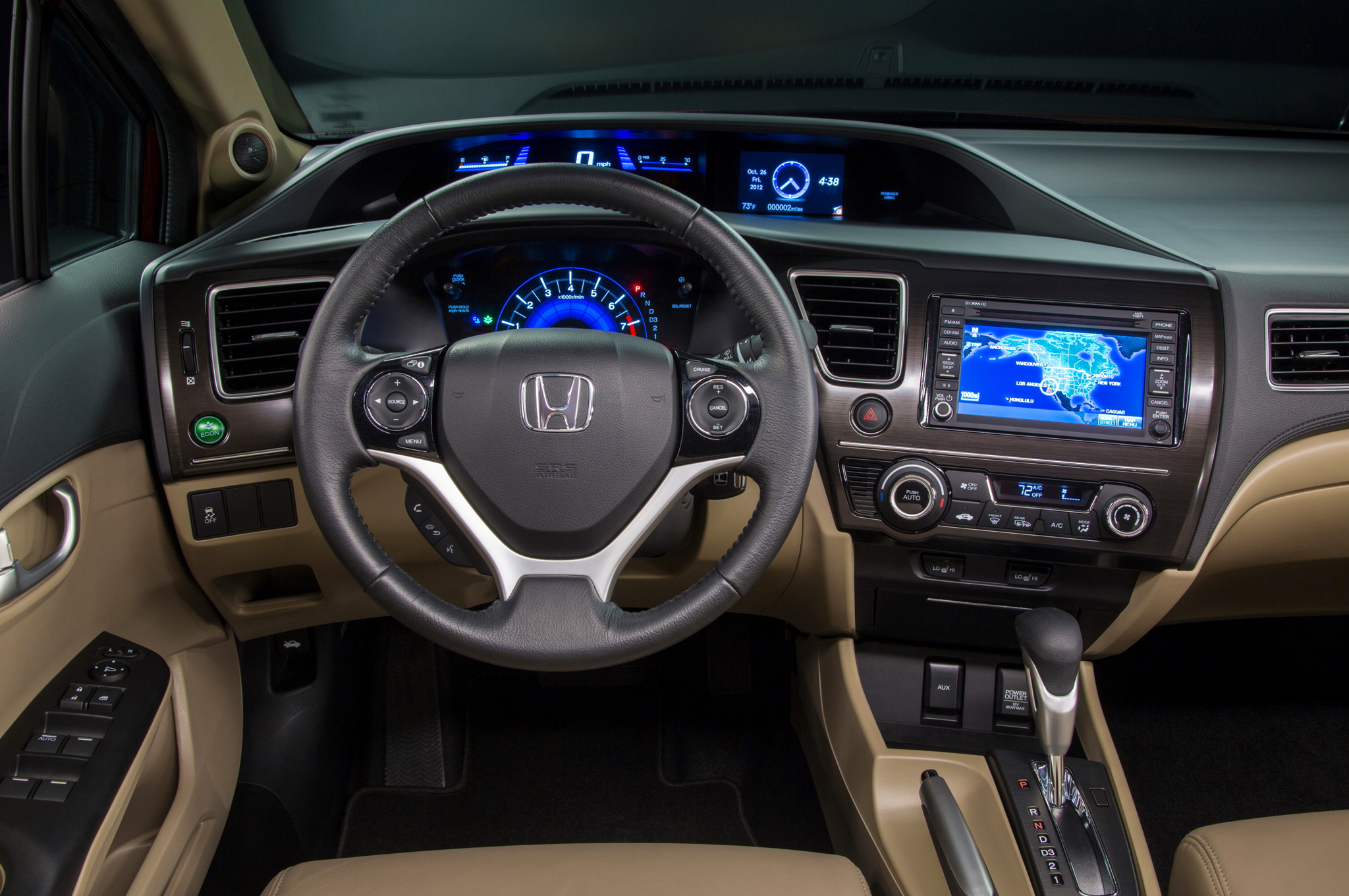 Размер колёс на Honda Civic 2013 Подбор шин на Honda Civic 2013